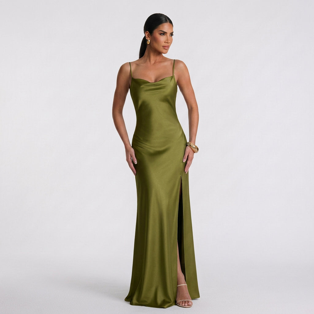 Kara - rochie maxi elegantă — imagine 2