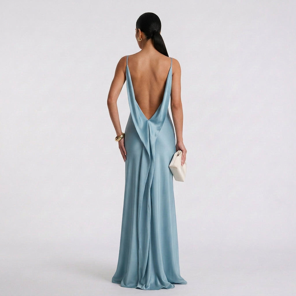 Kara - rochie maxi elegantă — imagine 4