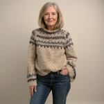 Karen - Pulover retro tricotat — imagine 2