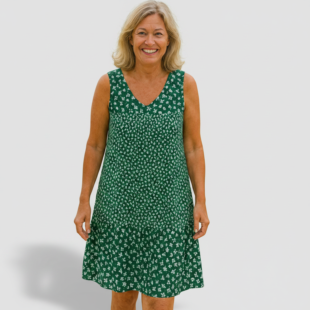 Kate - rochie midi cu croială lejeră — imagine 3