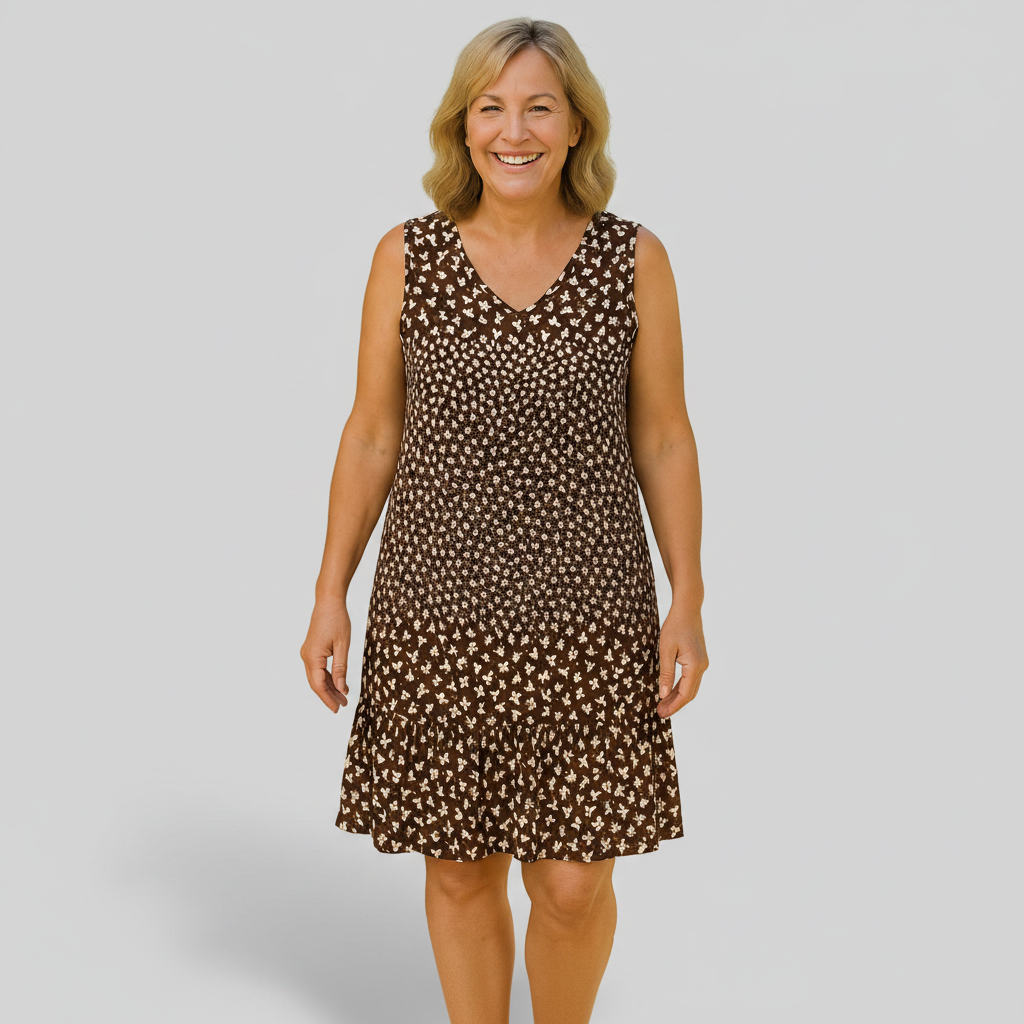 Kate - rochie midi cu croială lejeră — imagine 4