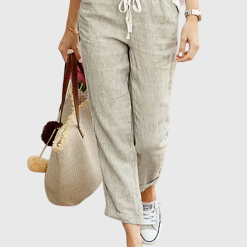 Kaylee - pantaloni eleganți de vară pentru femei — imagine 1