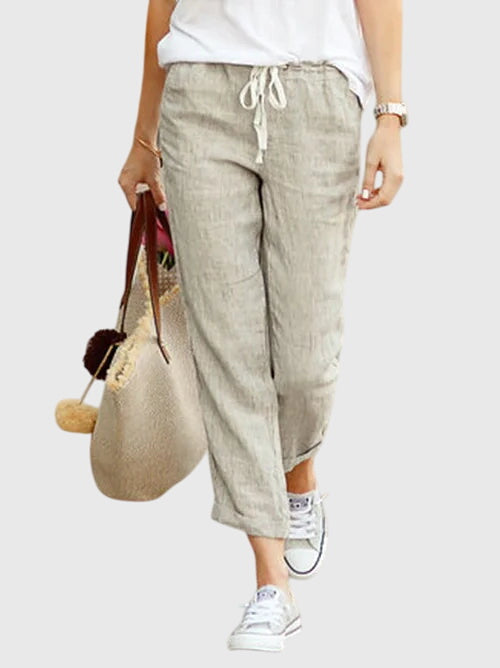 Kaylee - pantaloni eleganți de vară pentru femei — imagine 1