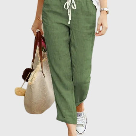 Kaylee - pantaloni eleganți de vară pentru femei — imagine 2