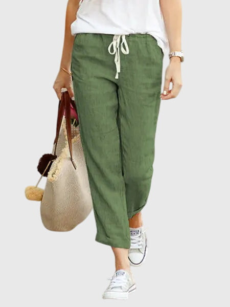 Kaylee - pantaloni eleganți de vară pentru femei — imagine 2