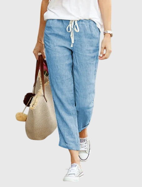 Kaylee - pantaloni eleganți de vară pentru femei — imagine 5