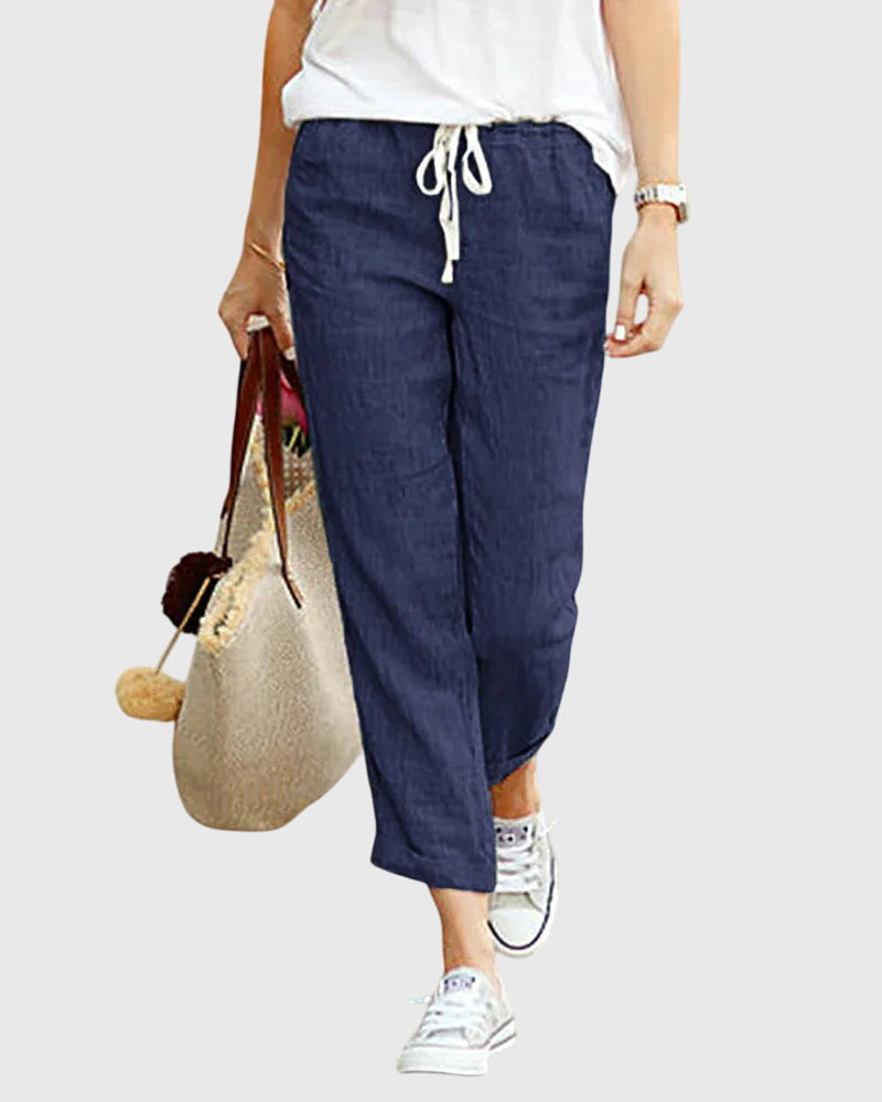 Kaylee - pantaloni eleganți de vară pentru femei — imagine 6