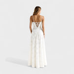 Kaylee - Rochie maxi din dantelă florală — imagine 2