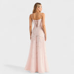 Kaylee - Rochie maxi din dantelă florală — imagine 6