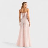 Kaylee - Rochie maxi din dantelă florală — imagine 6