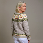 Keira - cardigan islandez retro — imagine 3