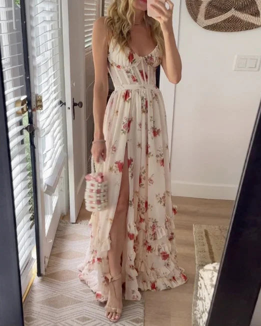 Keira - rochie midi cu imprimeu floral — imagine 8