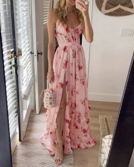 Keira - rochie midi cu imprimeu floral — imagine 9
