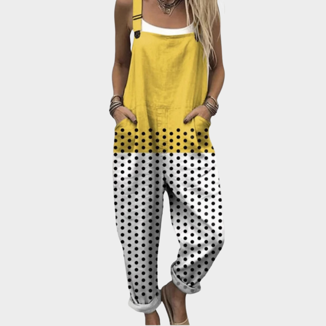 Salopetă confortabilă cu model — imagine 1