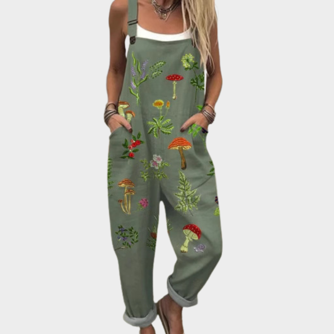Salopetă confortabilă cu model — imagine 1