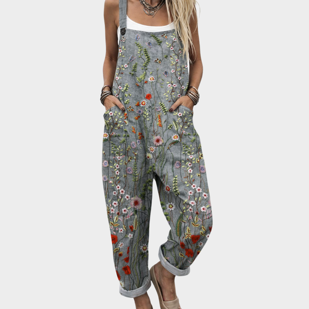 Salopetă confortabilă cu model — imagine 1