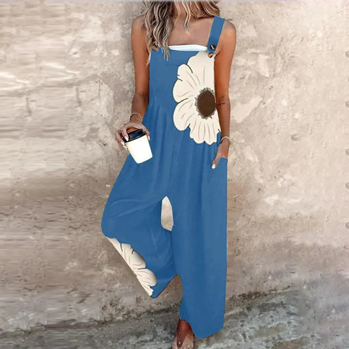 Salopetă confortabilă cu model — imagine 5