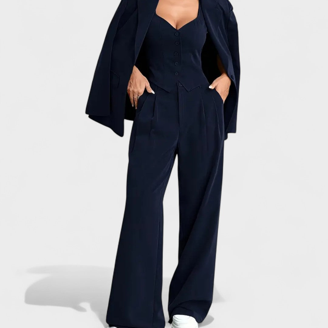 Kinsley - costum elegant din 3 piese — imagine 2