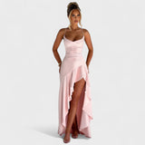 Kylie - Rochie maxi roz — imagine 2