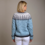 Cardigan islandez retro Leah — imagine 3