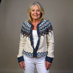 Leilani - cardigan islandez retro — imagine 1