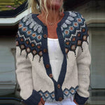 Leilani - cardigan islandez retro — imagine 2