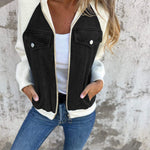 Leslie - Jachetă cu glugă din denim — imagine 6