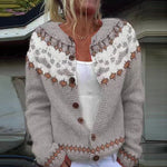 Liliana - cardigan islandez retro — imagine 2