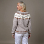 Liliana - cardigan islandez retro — imagine 3