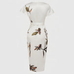 Lillian - rochie midi cu fundă — imagine 9