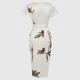 Lillian - rochie midi cu fundă — imagine 9