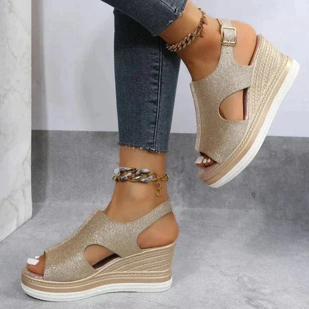 Luna - sandale cu platformă lejere — imagine 6