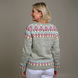 Lyla - cardigan islandez retro — imagine 3