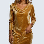 Mackenzie - rochie lejeră din catifea — imagine 1