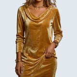 Mackenzie - rochie lejeră din catifea — imagine 1