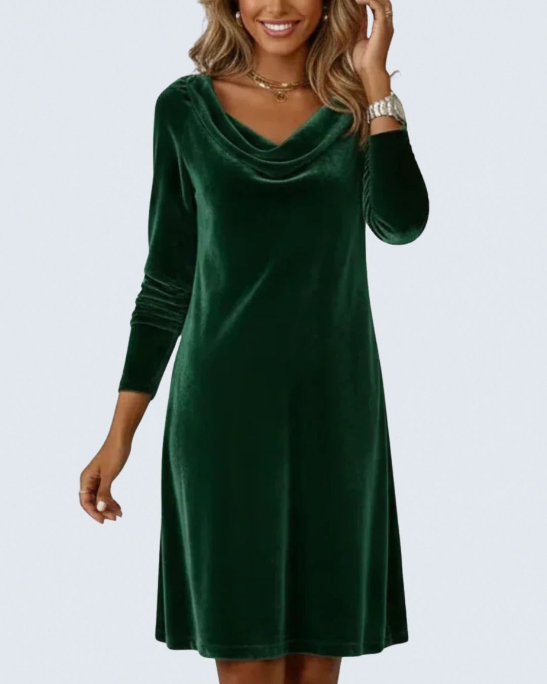 Mackenzie - rochie lejeră din catifea — imagine 4