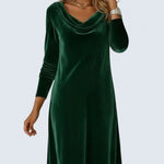Mackenzie - rochie lejeră din catifea — imagine 4