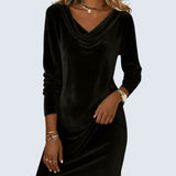 Mackenzie - rochie lejeră din catifea — imagine 5