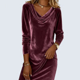 Mackenzie - rochie lejeră din catifea — imagine 7