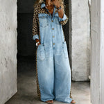 Mackenzie - Salopetă din denim dintr-o bucată — imagine 1