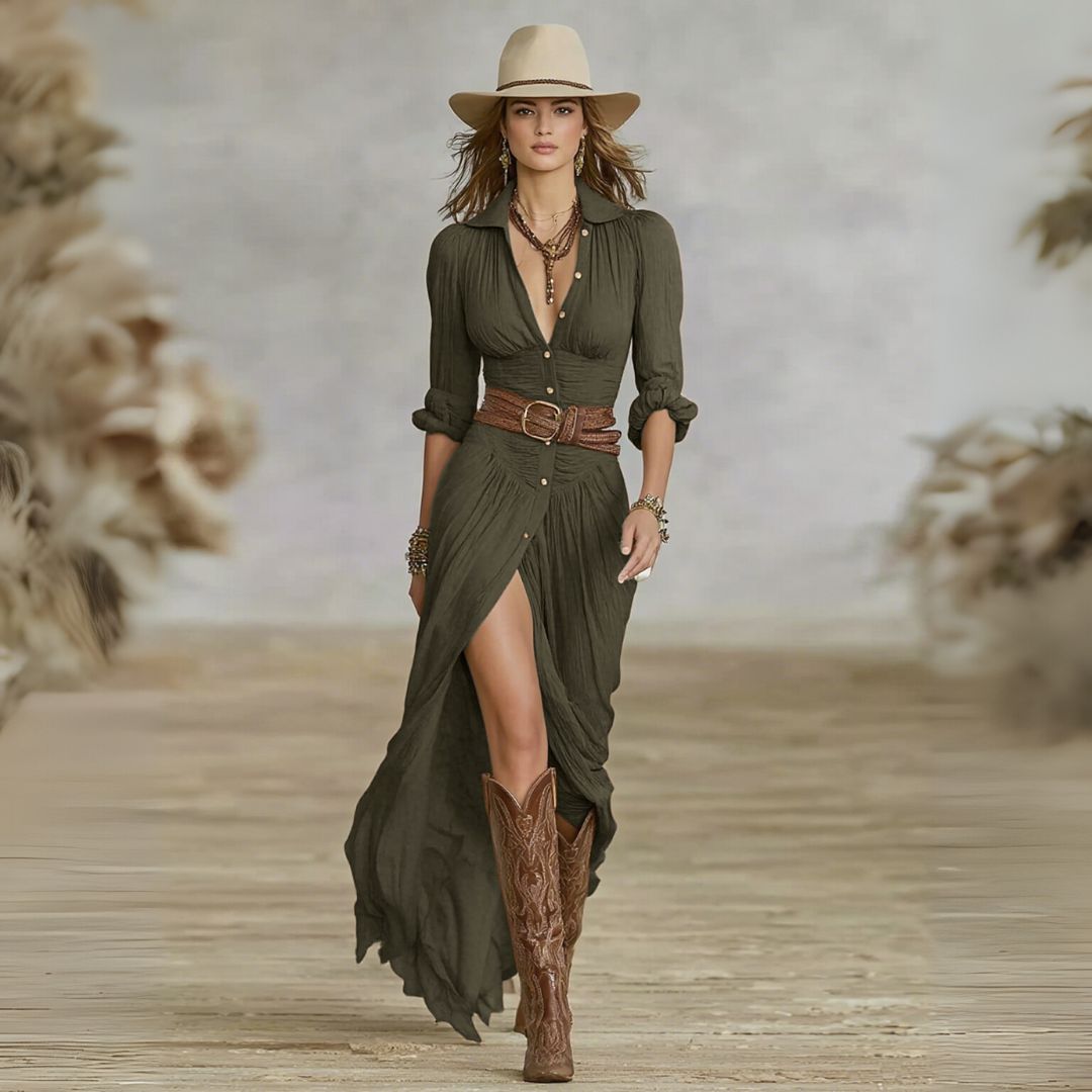 Mackenzie - rochie maxi elegantă — imagine 7