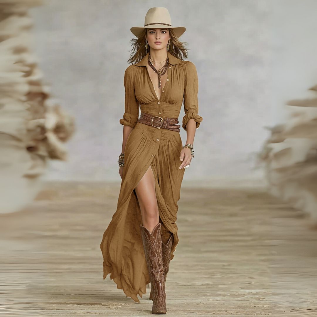 Mackenzie - rochie maxi elegantă — imagine 8