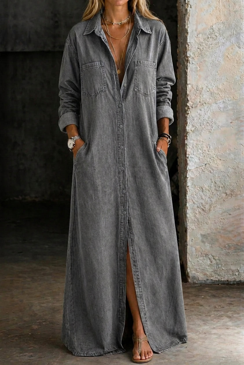 Maeve - Rochie cu nasturi — imagine 9