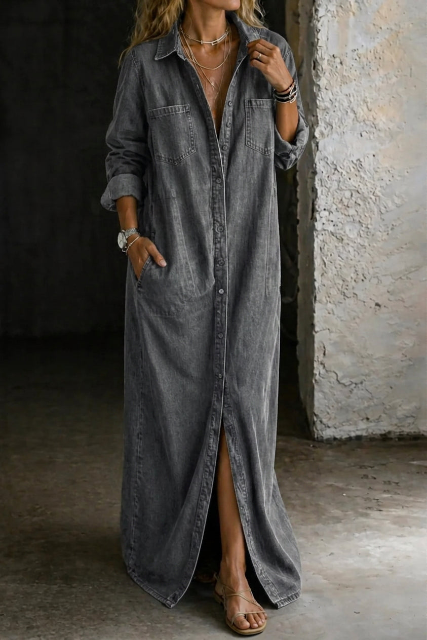 Maeve - Rochie cu nasturi — imagine 10