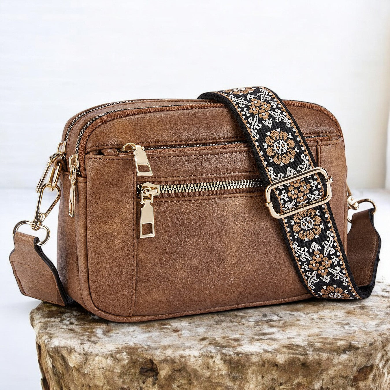 Magnolia - geantă crossbody ușoară pentru femei — imagine 6