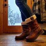 Margaret - cizme de iarnă confortabile, căptușite cu blană — imagine 5