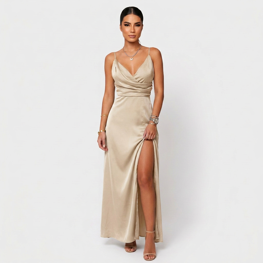 Maria - rochie maxi elegantă — imagine 4