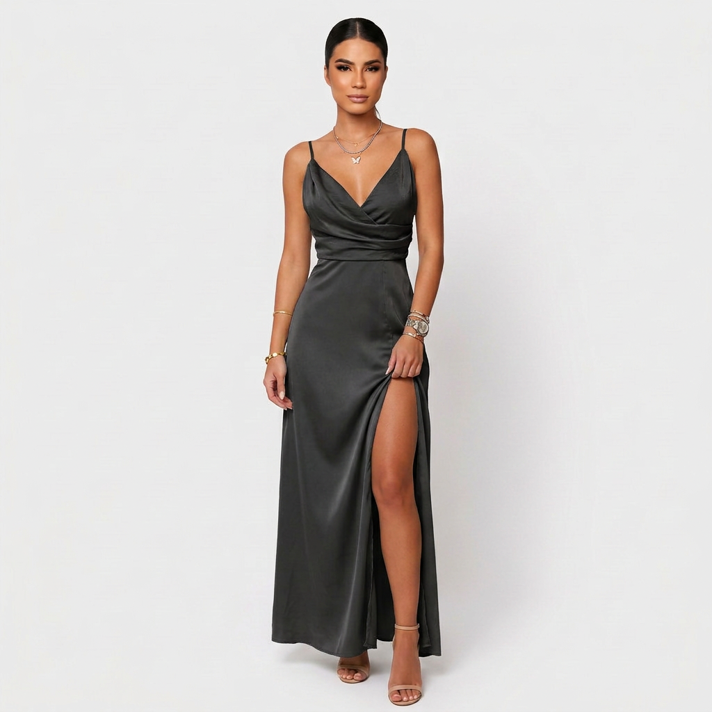 Maria - rochie maxi elegantă — imagine 5
