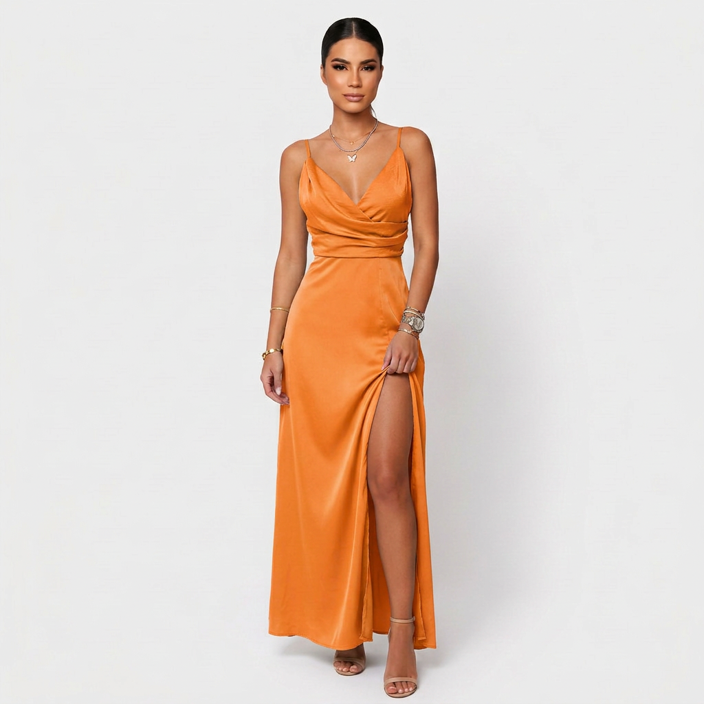 Maria - rochie maxi elegantă — imagine 6
