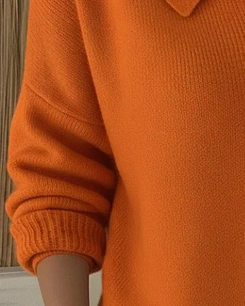 Cardigan Marilyn cu guler și nasturi în față — imagine 6